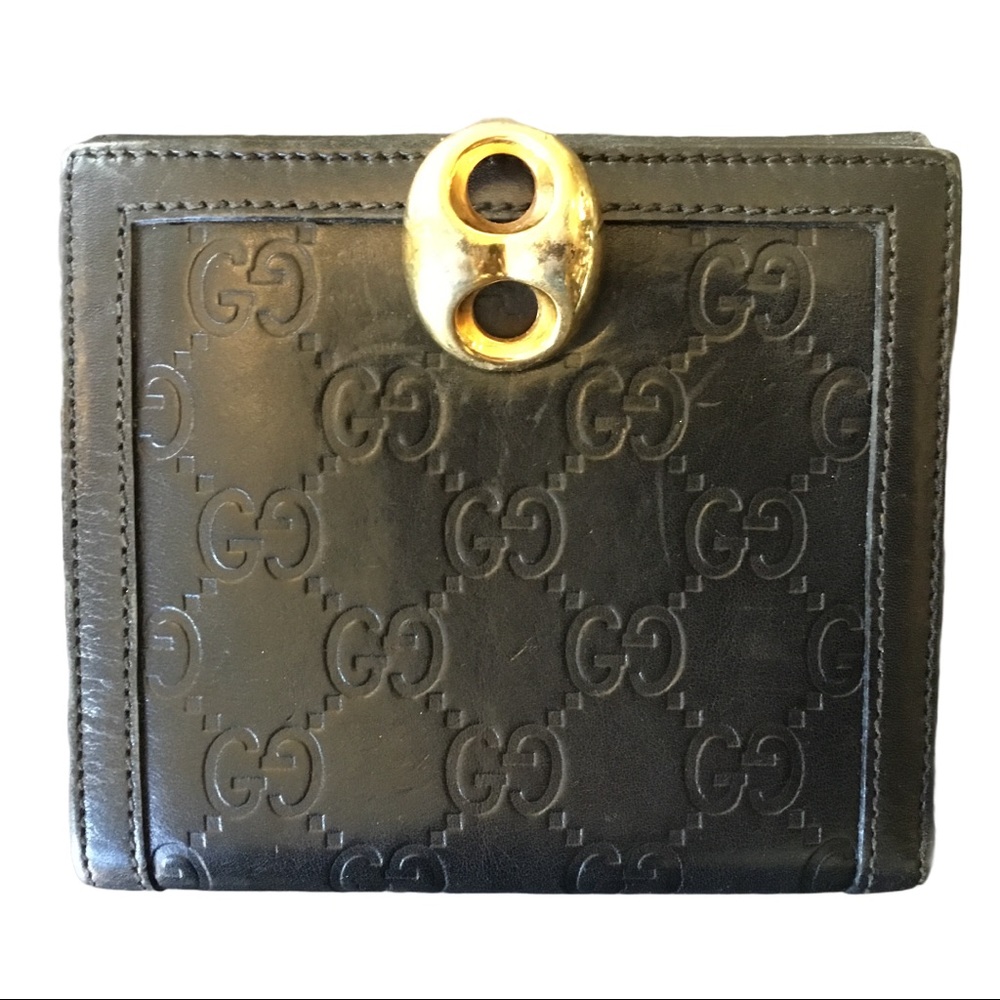 Rare Vintage GUCCI LEATHER WALLET